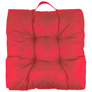 Сидушка для пикника Linen Way 50х50х10 см водоотталкивающая цвет красный 84036151 STLM-2184273