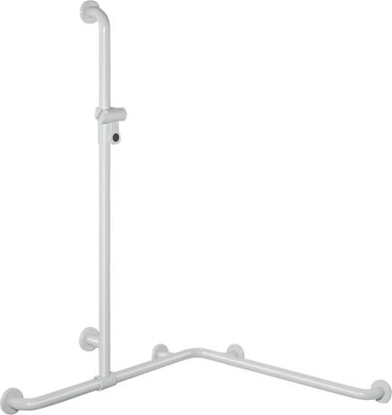 801.35D350 Поручень для душа Active+ с выдвижным держателем для душа HEWI Greifen 