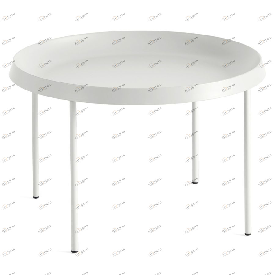 Столик кофейный Tulou, белый, Ø55х35 см Hay 930503