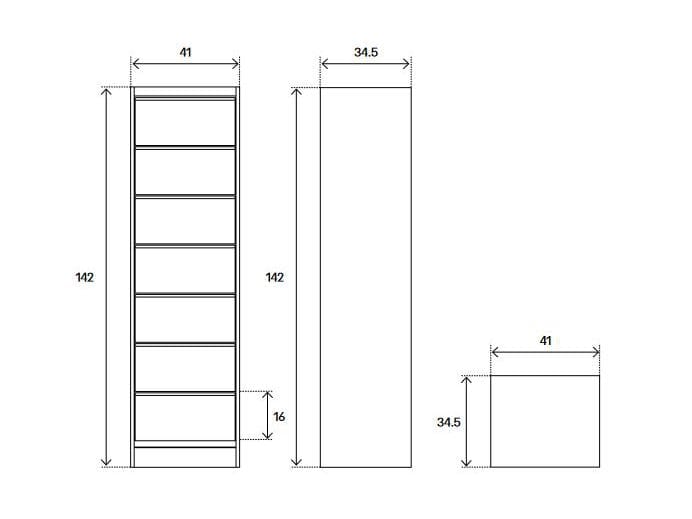 Стальной офисный комод Tolix ABC ARCH-00089075 - Вид №4