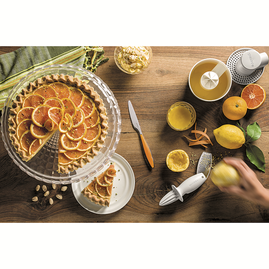 19940181 Блюдо для торта с крышкой, tiffany, D30 см, голубое Guzzini  - Вид №5