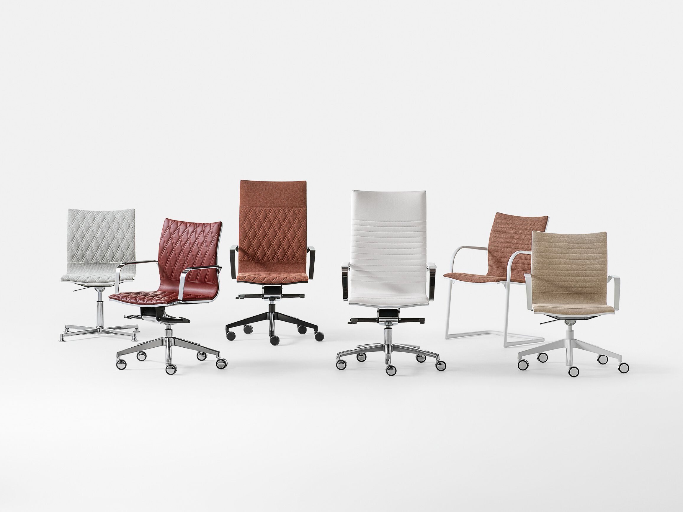 Операционный офисный стул с подлокотниками 4 спицы Kastel Kruna Plus ARCH-00091015 - Вид №1