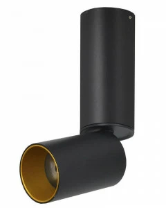 Спот потолочный светодиодный 16 см черный "Торин" 8001/1CS-BK-GD LUMIEN HALL ТОРИН 00-3949054 Черный
