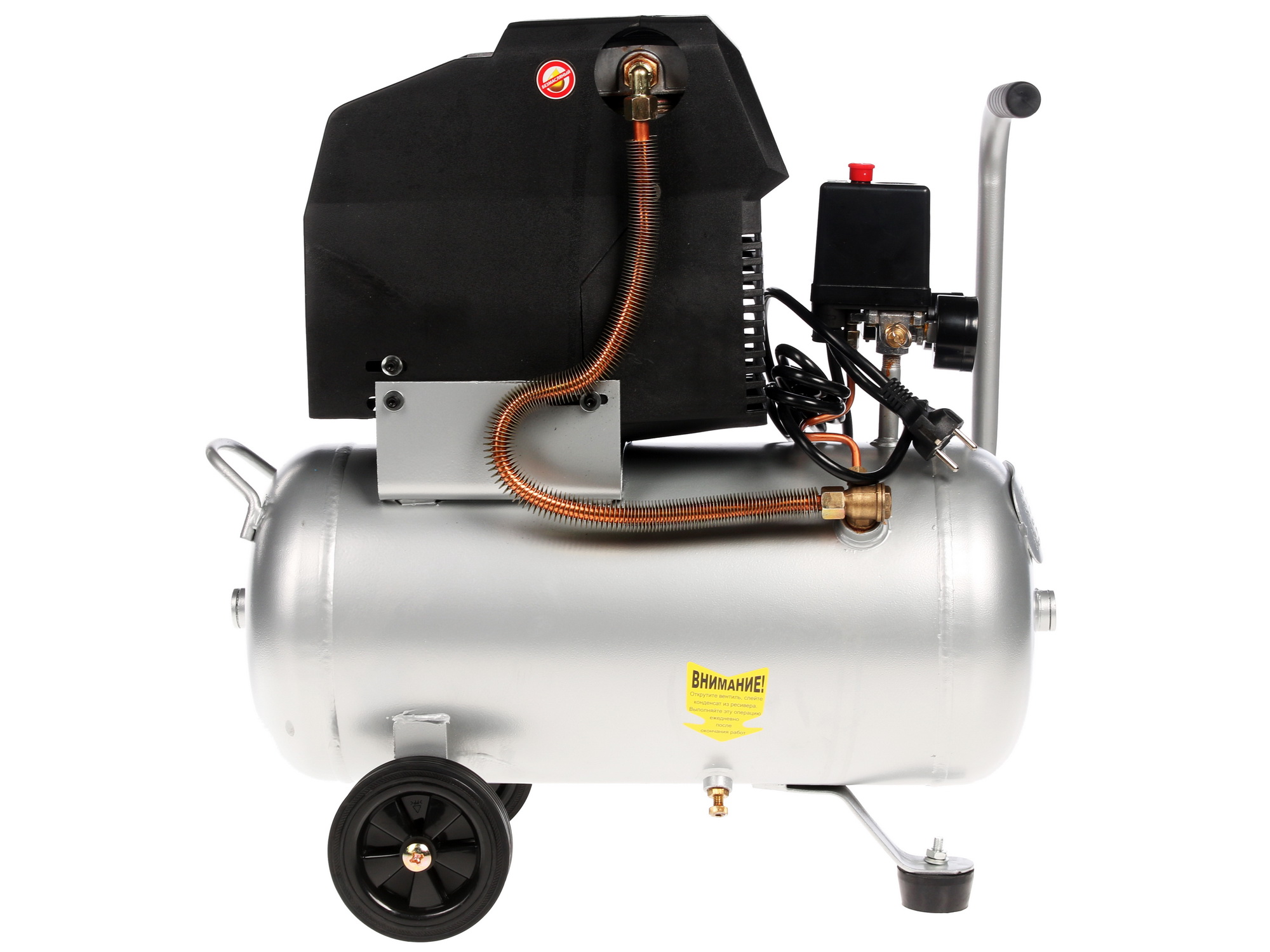 Компрессор поршневой безмасляный Quattro Elementi Senza-24 6670382 STDN-0101196 - Вид №3