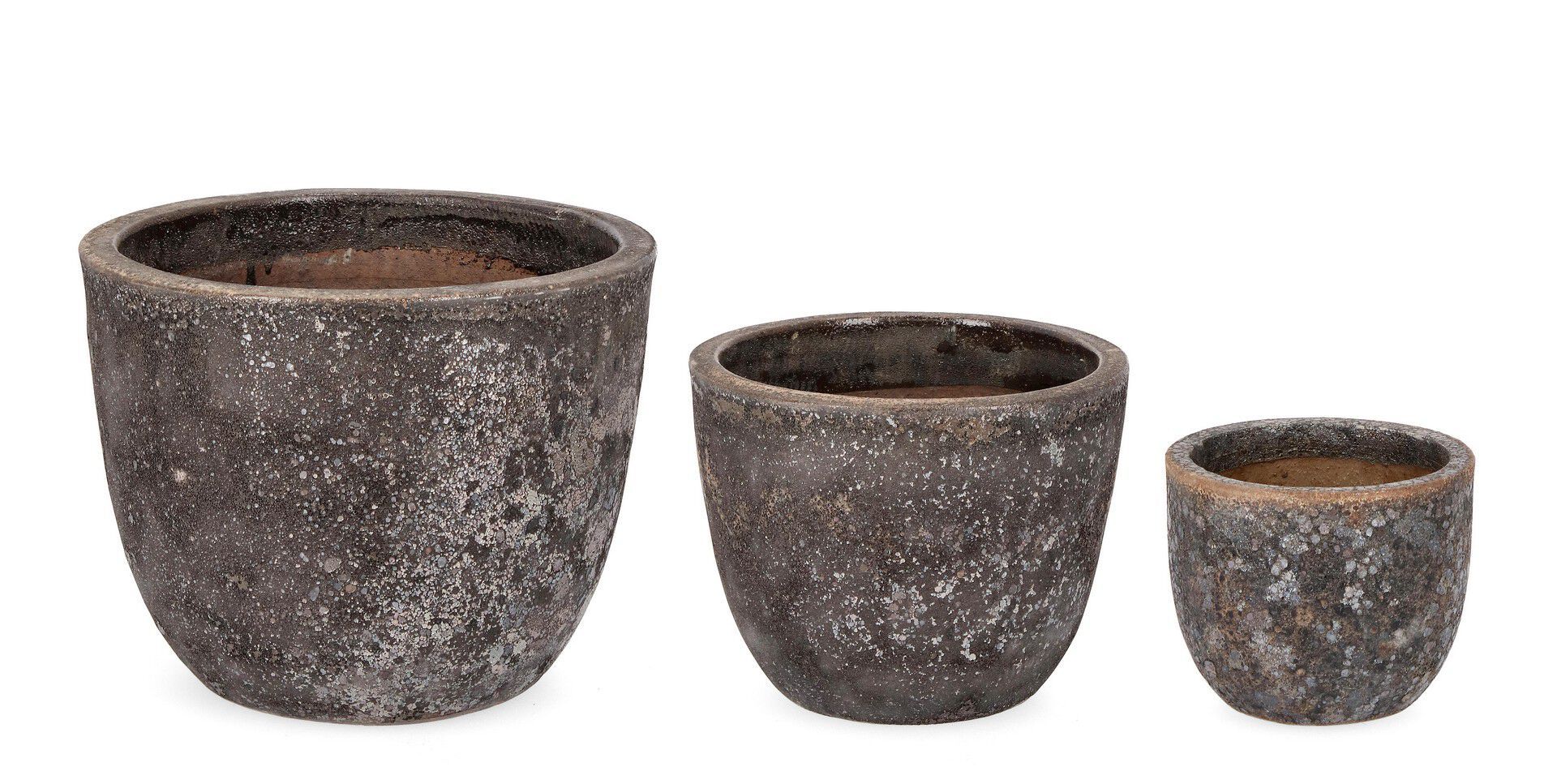 Набор круглых терракотовых Горшков ручной работы BIZZOTTO Duyen ARCH-00022293 - Вид №2