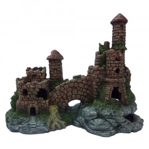 ПР0034775 Грот для аквариума Элемент крепости МЕЙДЖИНГ АКВАРИУМ