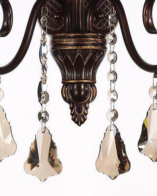 Бра керамическое коричневое "Кейнд" W17059/2LBCG1 LUMIEN HALL СВЕЧА 00-3931597 Коричневый  - Вид №2