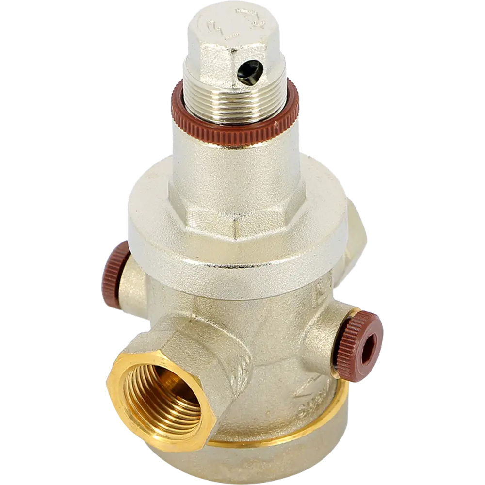 Редуктор давления Itap Europress штоковый (поршневой) 1/2 никелированная латунь 143 1/2 STLM-2126832 - Вид №2