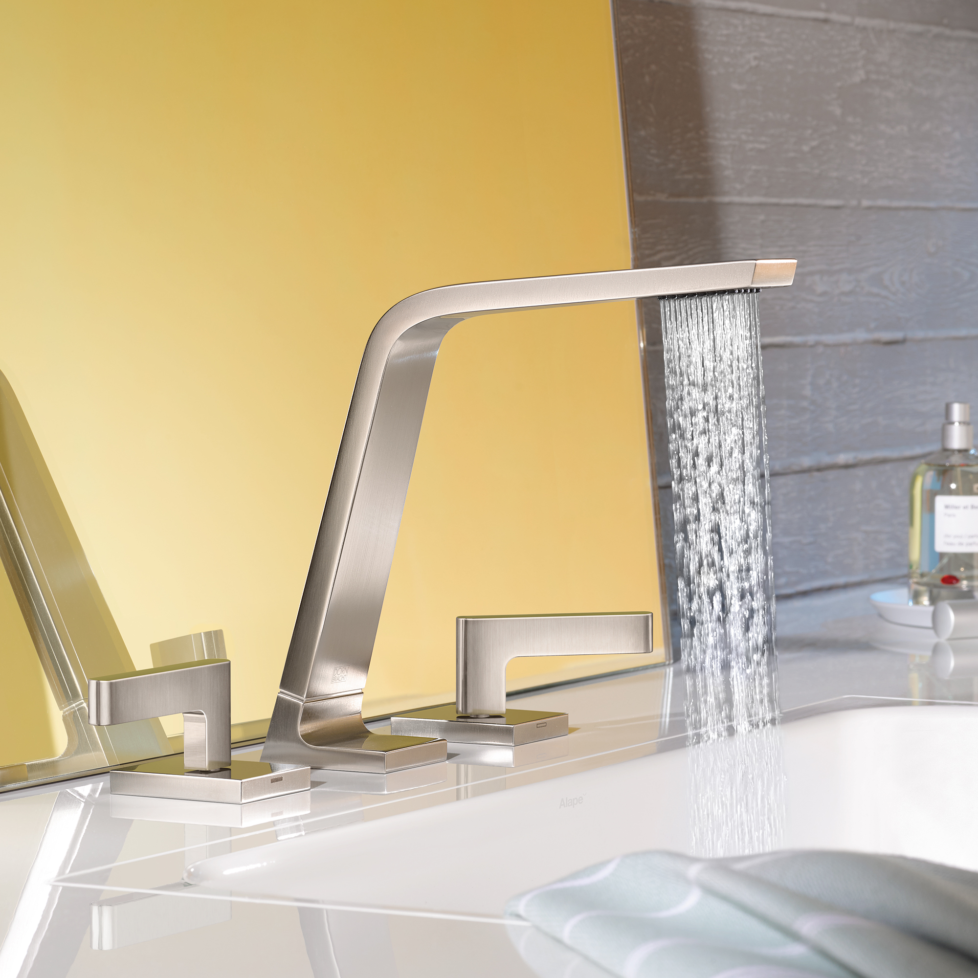 CL.1 Излив для раковины, монтируемый на палубу, без донного клапана - Темный хром DornBracht 13715705-19 - Вид №1