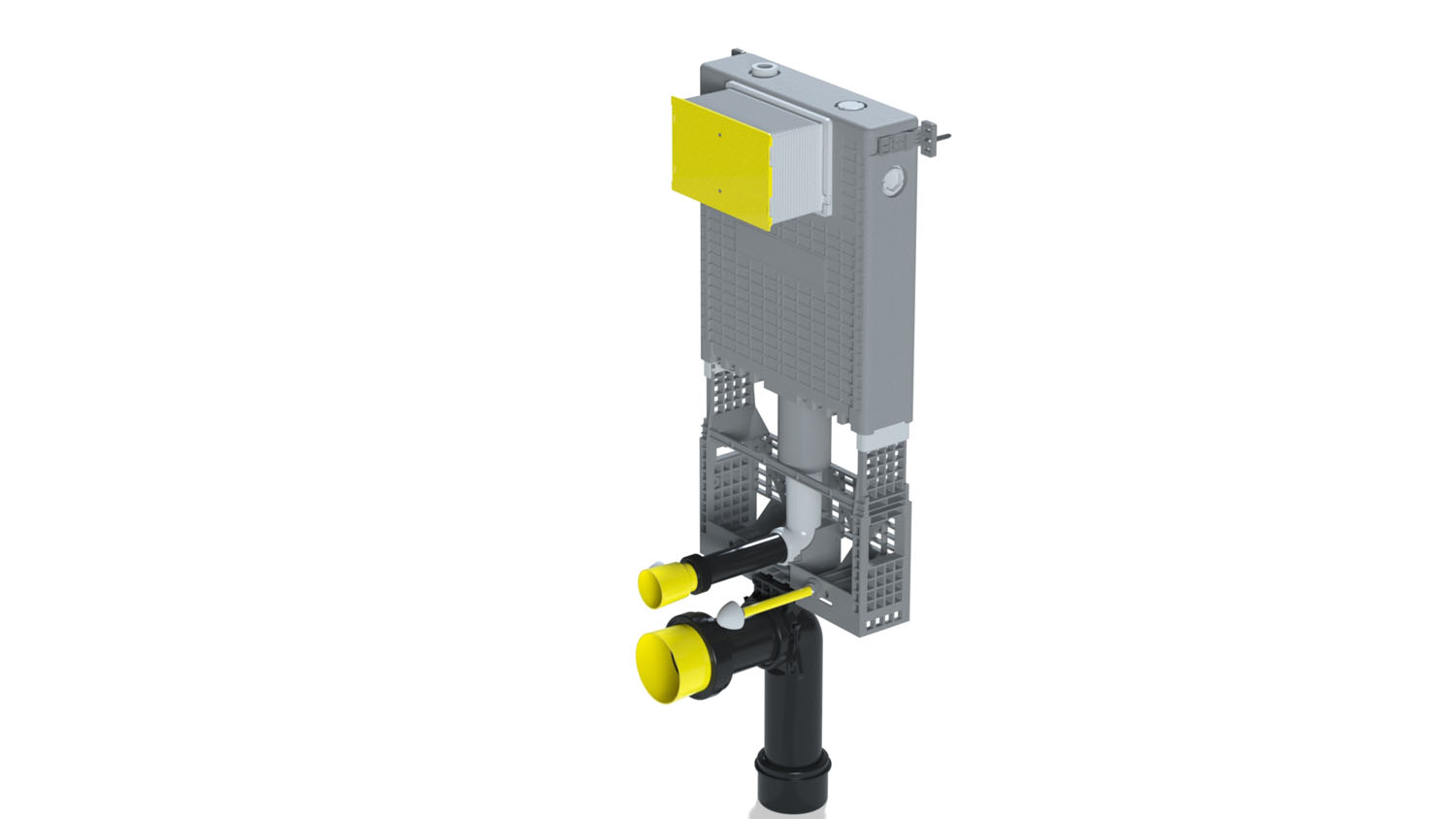 T040112 Комплект без металлических ножек для легко подвешиваемого унитаза Eca  - Вид №1