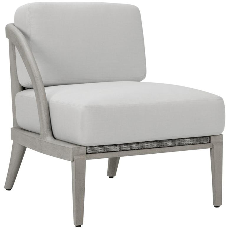 JANUS et Cie Левый / правый модуль из тика для модульного дивана Rock garden sun-id-1443361 - Вид №3