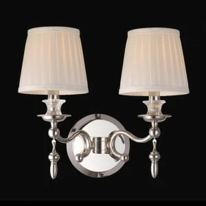 Бра настенное белое с никелем Newport 31702/A NEWPORT 31700 00-3931117 Белый;никель