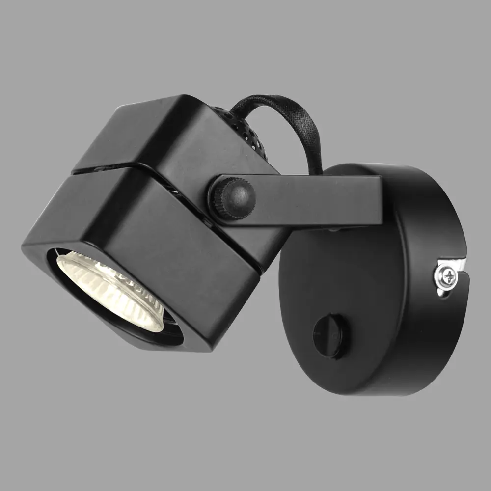 Спот поворотный Lene 1хGU10х50 Вт металл цвет чёрный 82035498 STLM-2133613 Arte Lamp  - Вид №3
