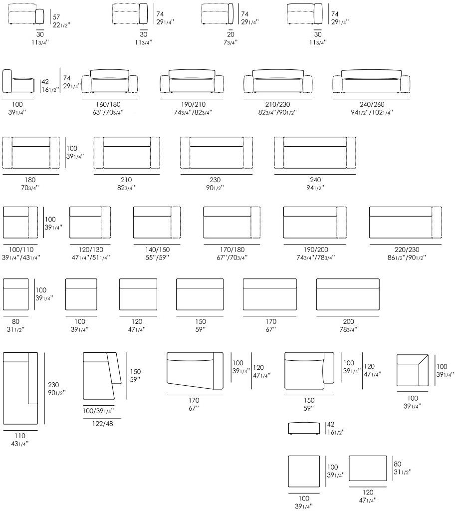 JESSE 3-х местный кожаный диван Daniel sun-id-1485055 - Вид №1