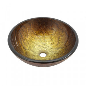 GV-690-19mm Накладная раковина на столешницу  прямоугольная Krausru