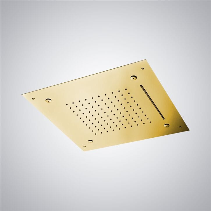 Светодиодная потолочная душевая головка из нержавеющей стали Fontana Showers Luxe Fontaine ARCH-00029537 - Вид №10