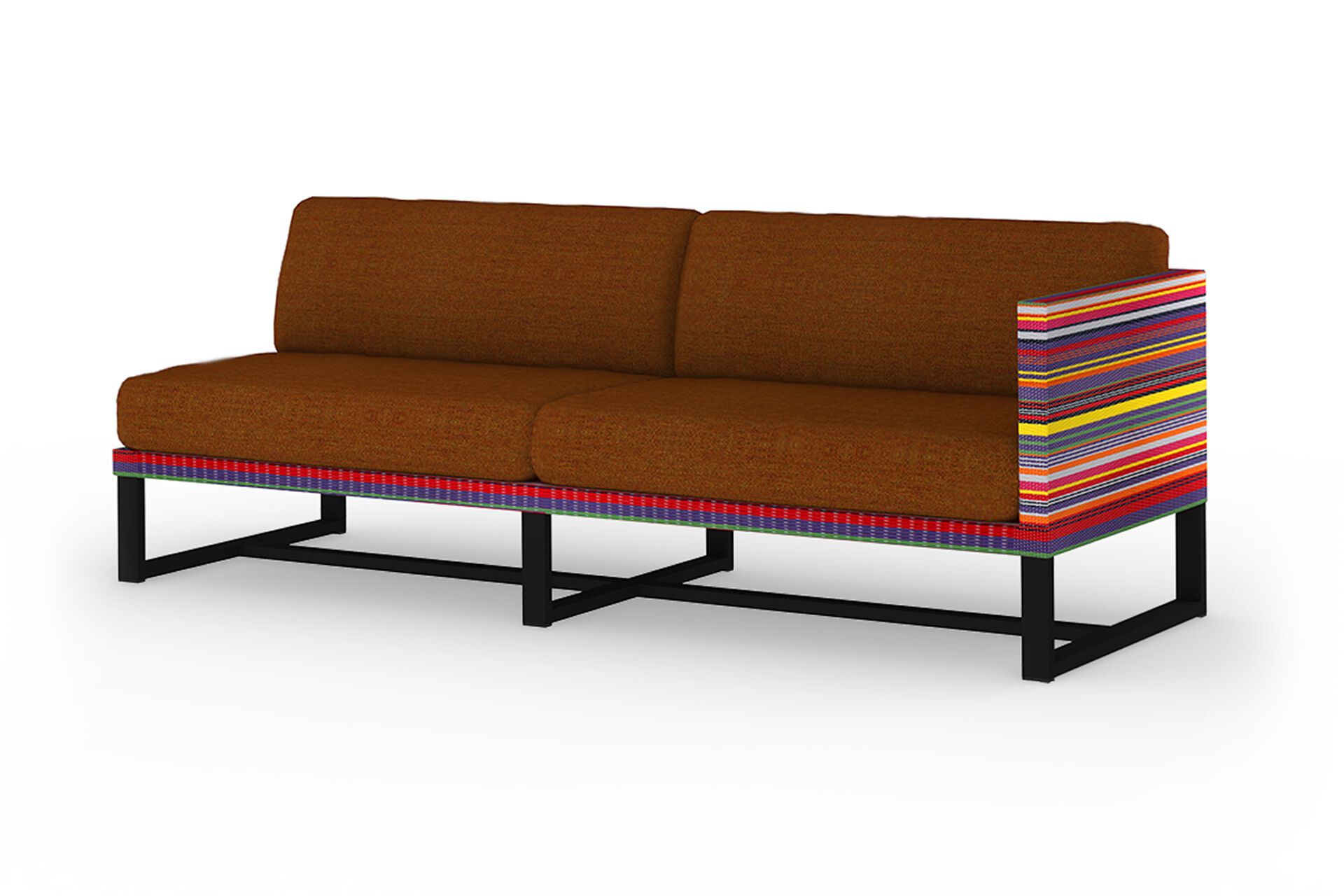 2-местный тканевый садовый диван MAMAGREEN Stripe ARCH-00062065 - Вид №1