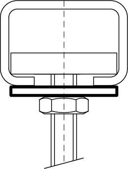 65381008 Монтажные профиля BIS Шайбы (BUP1000) монтаж в профиле BIS RapidRail® WALRAVEN  - Вид №2