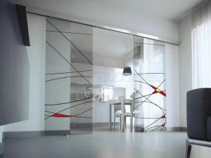 FARAONE Раздвижная стеклянная дверь Velo