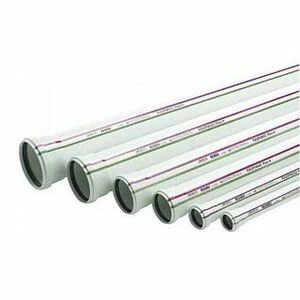 Труба канализационная RAUPIANO PLUS с раструбом d50/2000 мм.