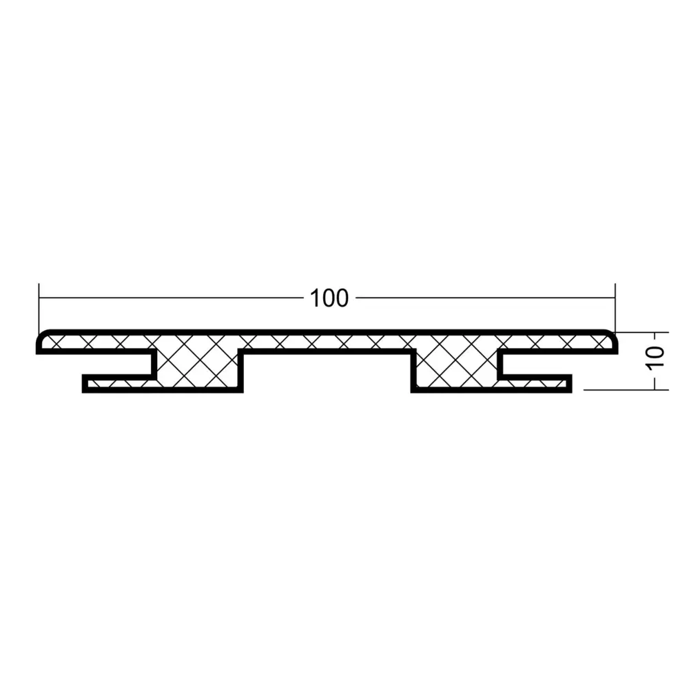 Добор дверной МАРИО РИОЛИ для коробки Рондо/Лион 2150x100x10 мм серый тауп 89364121 STLM-0897957 - Вид №2