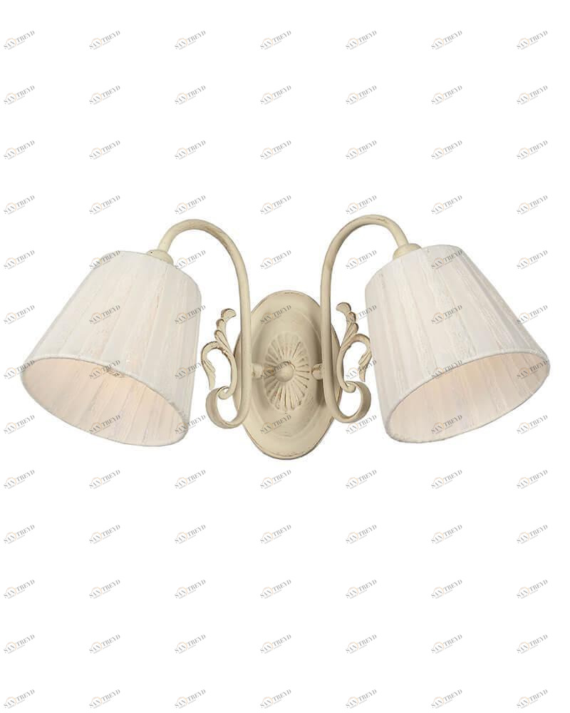 Бра настенное белое Lumien Hall "Беатрис" W17040/2MSG LUMIEN HALL БЕАТРИС 00-3931581 Белый 