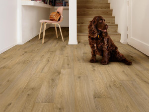 Нескользящий виниловый пол с эффектом дерева