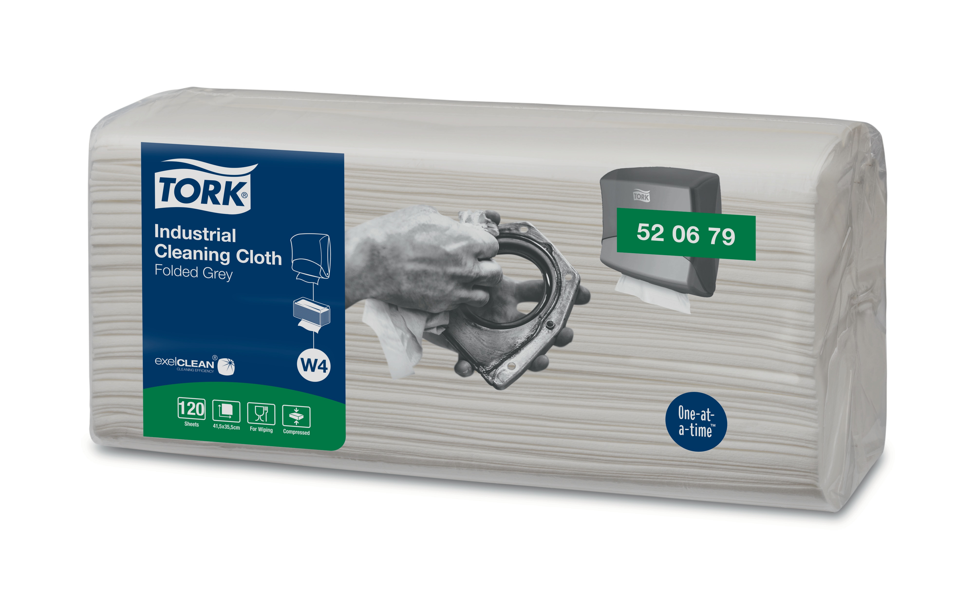 52067900 Салфетка нетканая для очистки от промышленных загрязнений Tork  - Вид №1