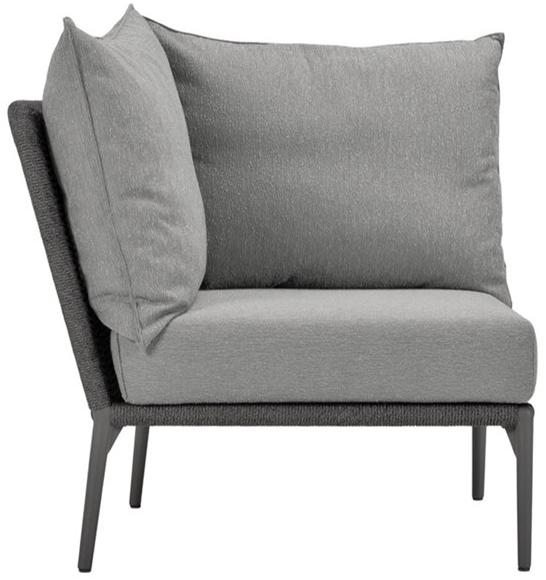 JANUS et Cie Угловой модуль из алюминия и веревка для модульного дивана Knot sun-id-1436967 - Вид №2