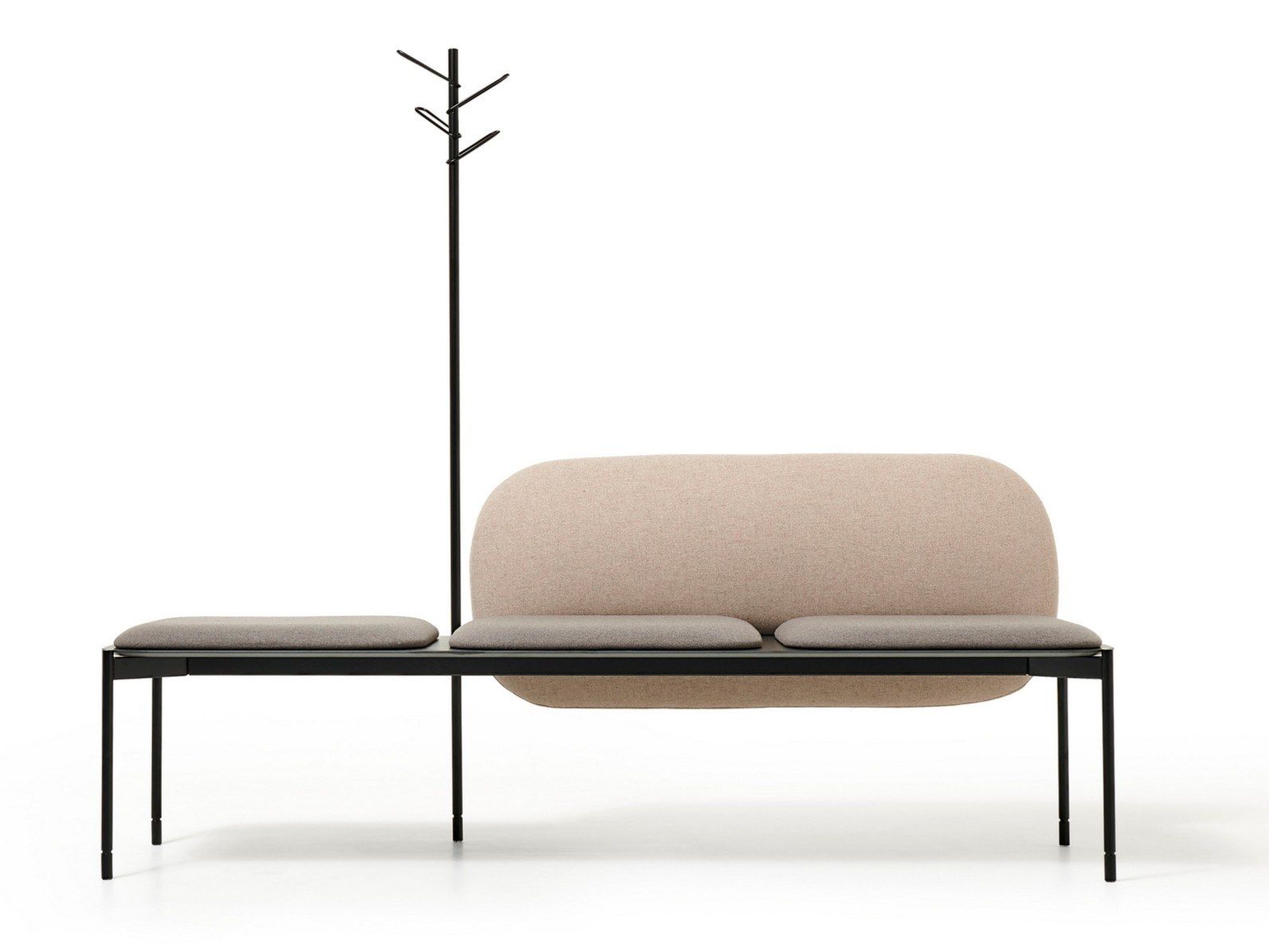 Модульная скамья из ткани со спинкой Diemme ARCH-00117888 - Вид №18