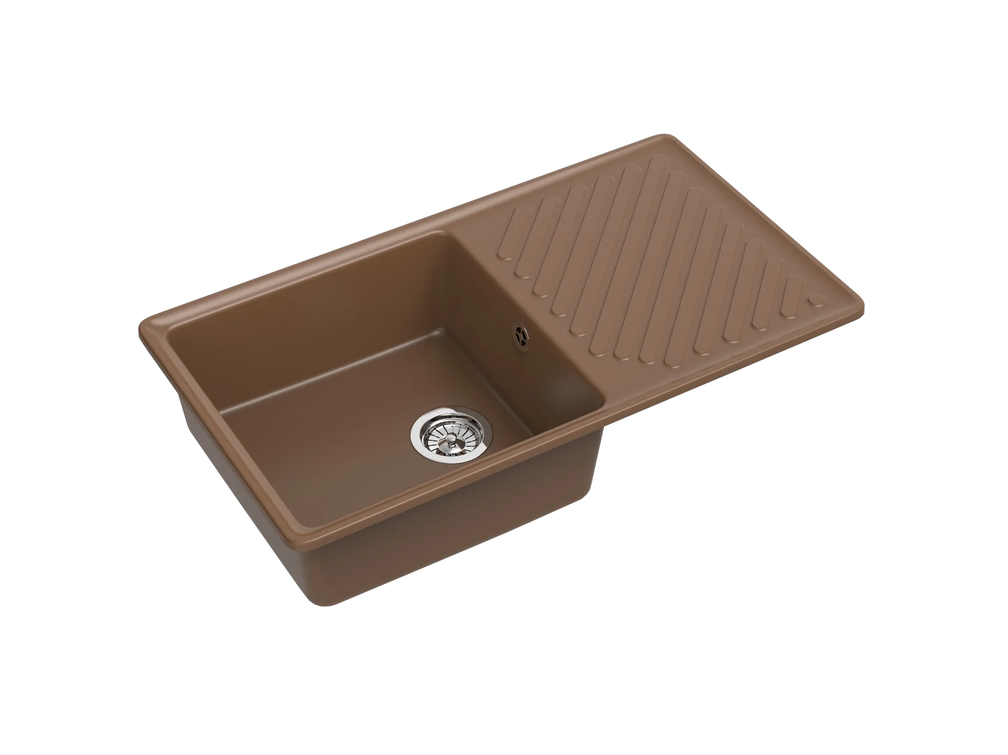 Кухонная мойка Кварц QUARZ S410 GranFest 53-S410 - Вид №2