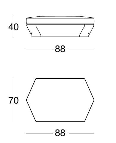 Кожаный пуф Longhi Loveluxe ARCH-00060317 - Вид №2