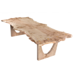 HT360 Стол Waney Edge из капа Mappa ijlbrown  - Вид №8