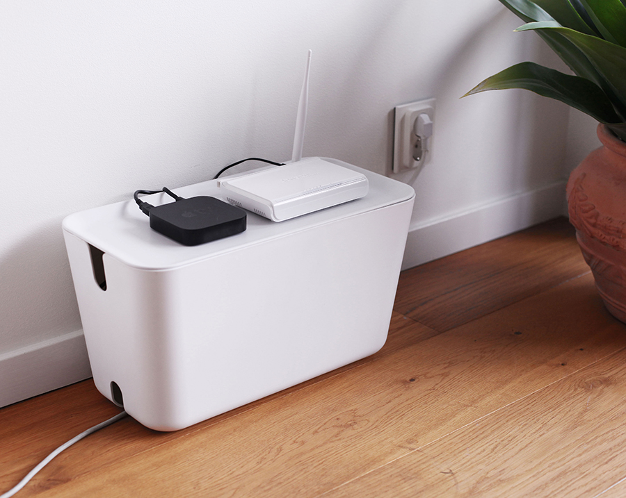 Органайзер для проводов CableBox большой белый Bosign 240109 - Вид №6