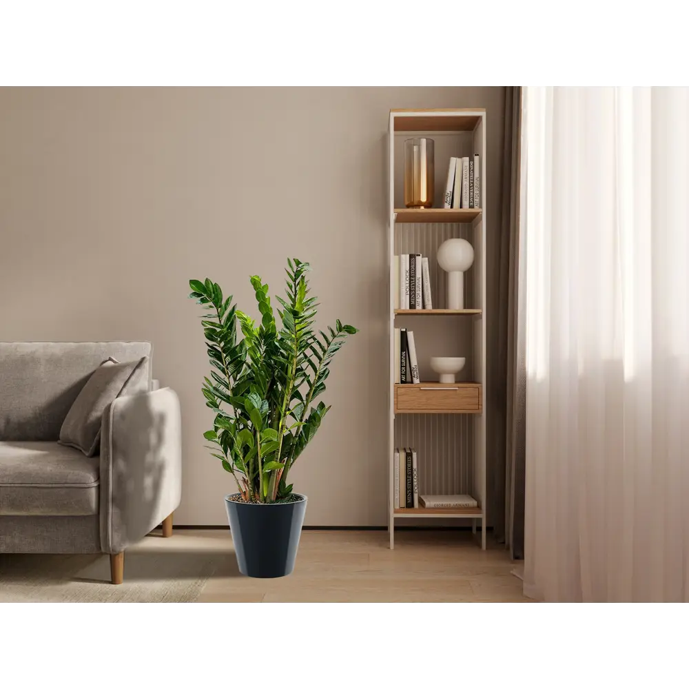 83994170 Кашпо Idi land London ø33 h30.5 см v16 л пластик серый STLM-0045969 - Вид №4