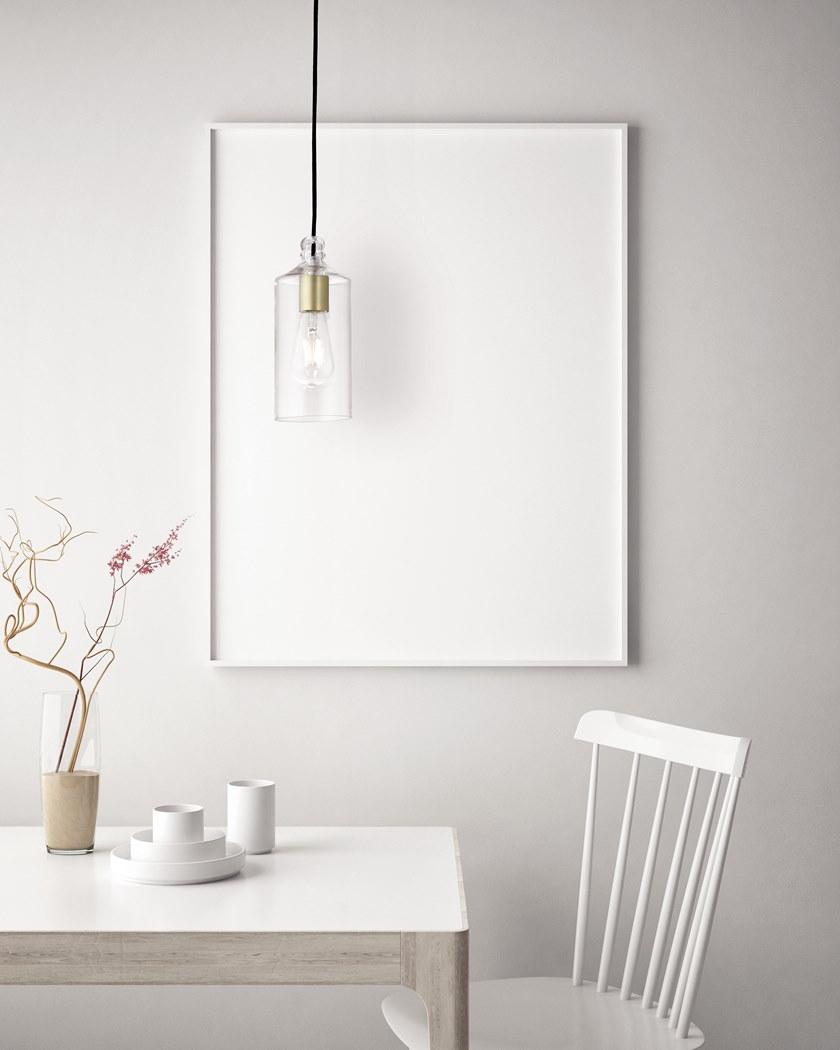 Miloox EBE Подвесной светильник с диффузором из прозрачного стекла 1744.12  - Вид №1