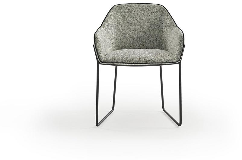 Sancal Стул с обивкой из ткани с подлокотниками Nido sun-id-1352788 - Вид №2