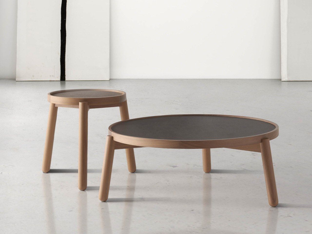 Деревянный круглый журнальный столик Kendo Mobiliario Van ARCH-00069604 - Вид №4