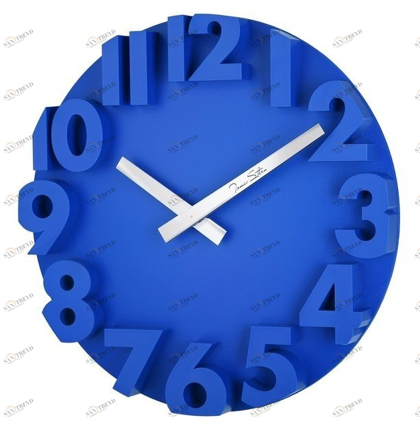 Часы настенные синие Tomas Stern 4032DB TOMAS STERN  00-3872700 Синий 