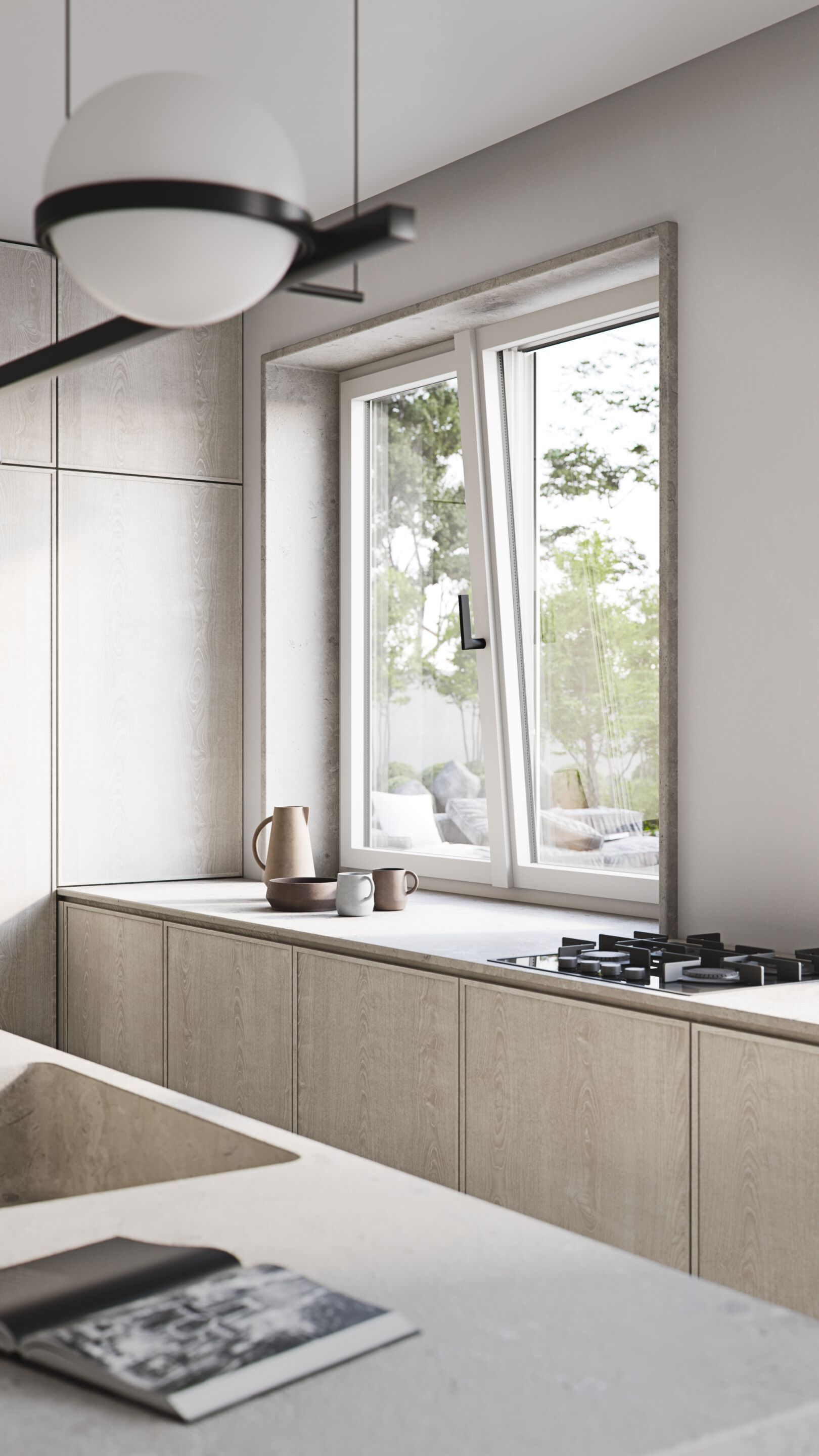 Окно из ПВХ с тройным остеклением Oknoplast ARCH-00131354 - Вид №5