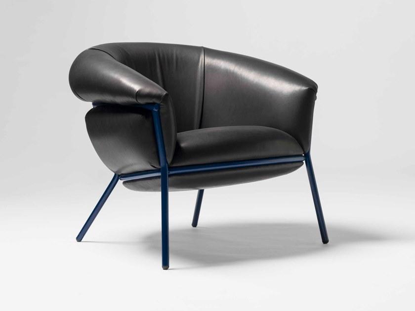 BD Barcelona Design Кожаное кресло с подлокотниками Grasso sun-id-1473829 - Вид №21