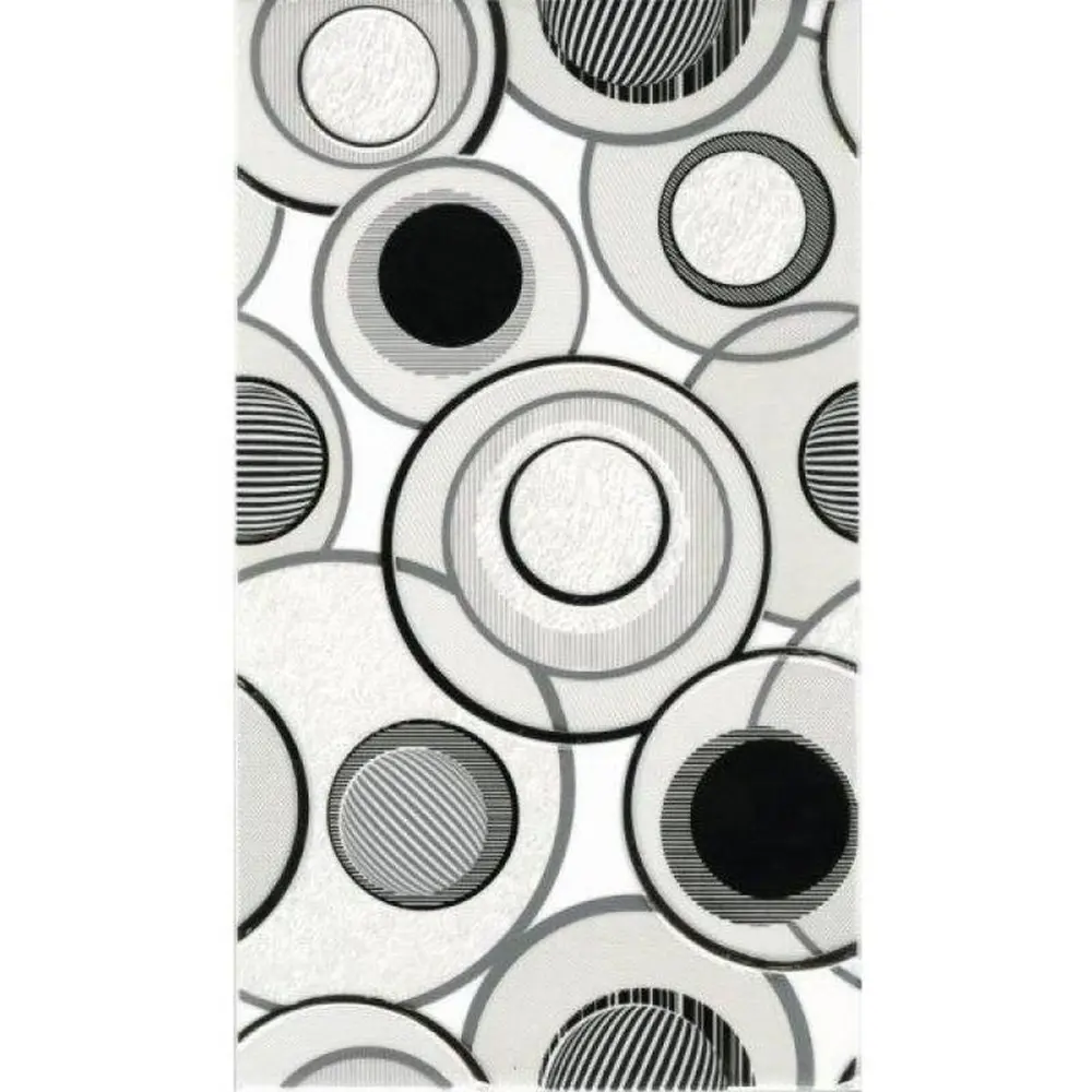 Декор Fluid кольца, цвет белый, 23x40 см 12585405 STLM-2158074 Santreyd 
