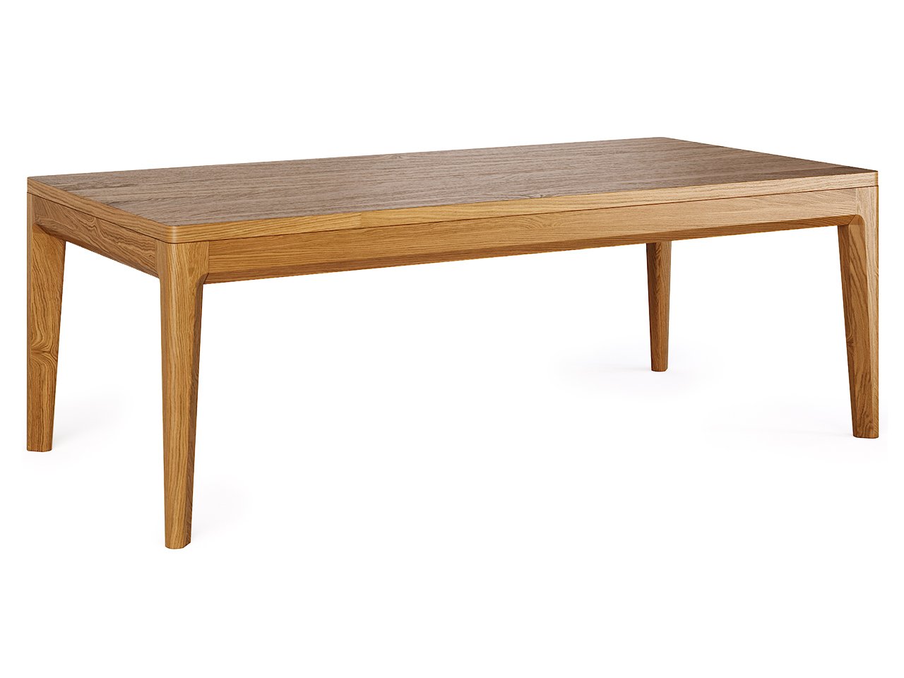 Журнальный столик прямоугольный 100 см натуральный дуб Case №3 THE IDEA  210098 Коричневый  - Вид №1