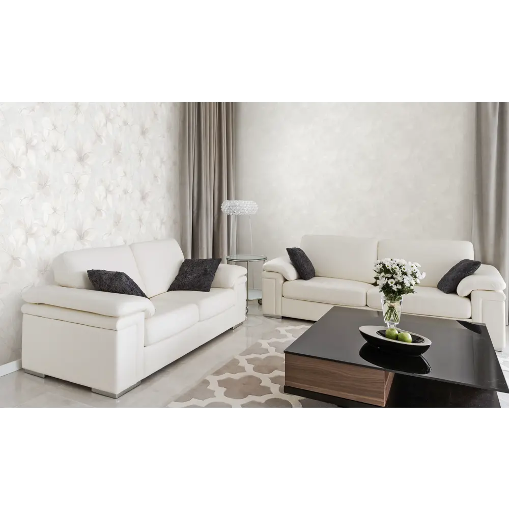 Флизелиновые обои Victoria Stenova Lola бежевые 1.06 м 89423701 STLM-1574961 - Вид №5