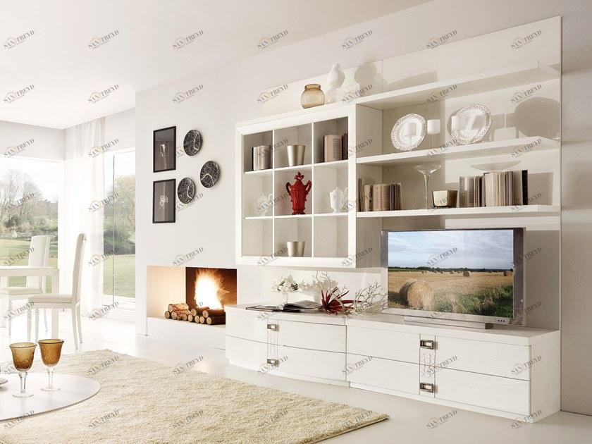 Barnini Oseo Модульная стенка для хранения из ясеня Fashion time Comp-04