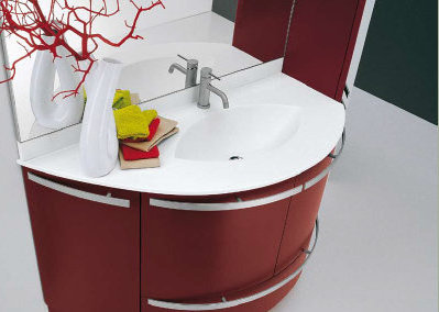 CL79 CALLA Комплект мебели для ванной комнаты 145 см ARDECO Ardeco S. R. L 42410 - Вид №2