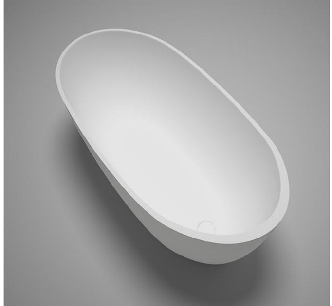 Blu Bathworks® Отдельностоящая овальная ванна цвета blue ∙ stone ™ Azure Bt0305n15 - Вид №2