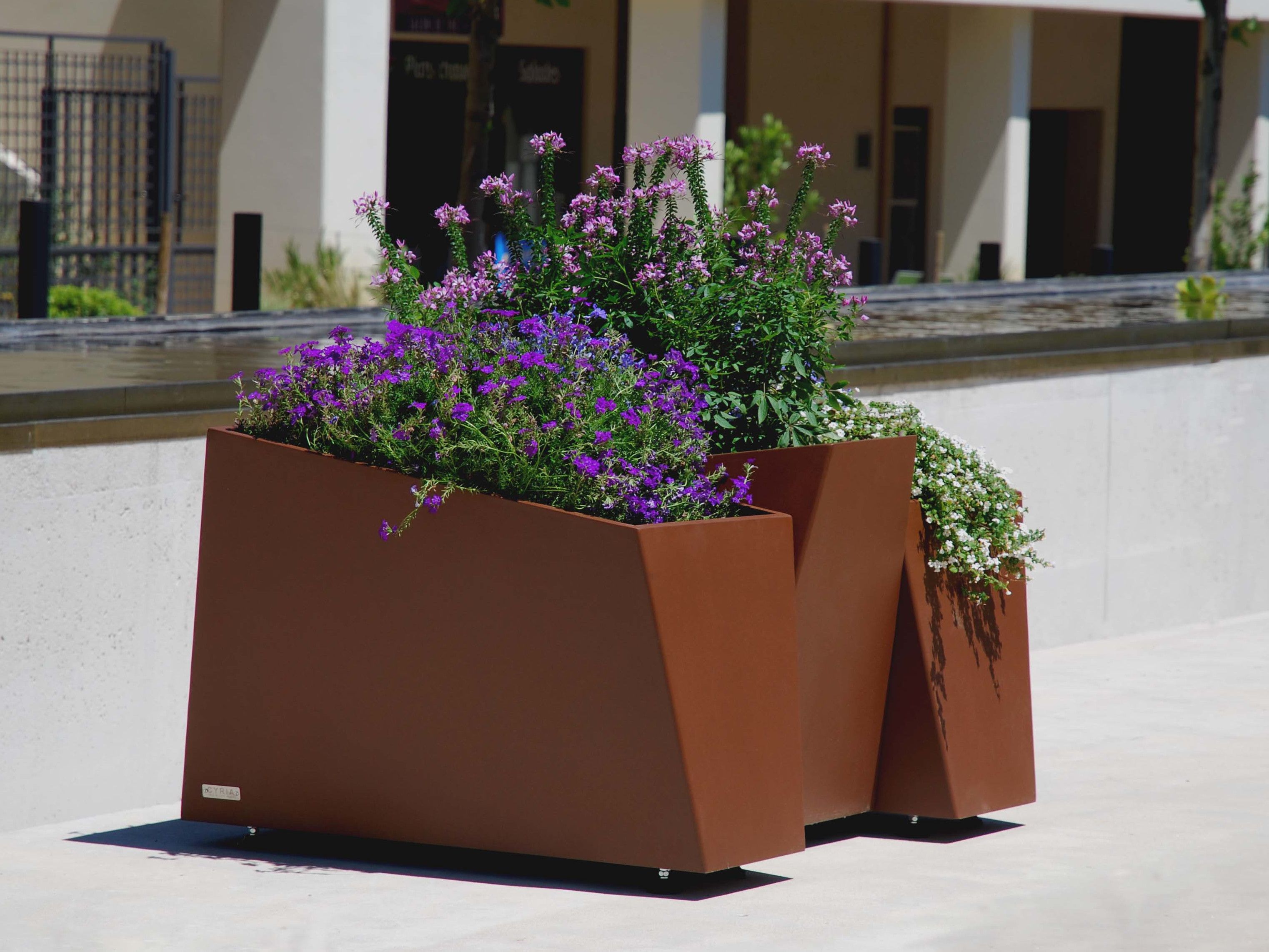 Стальная плантатор Corten™ CYRIA DEGRE9 IV ARCH-00023664 - Вид №3