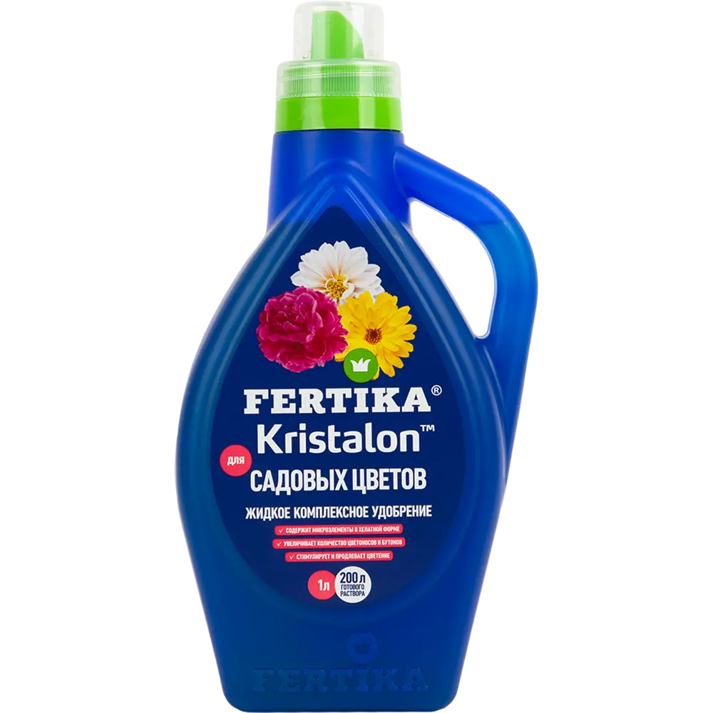 Удобрение Fertika Кристалон для садовых цветов 1 л STLM-2169060