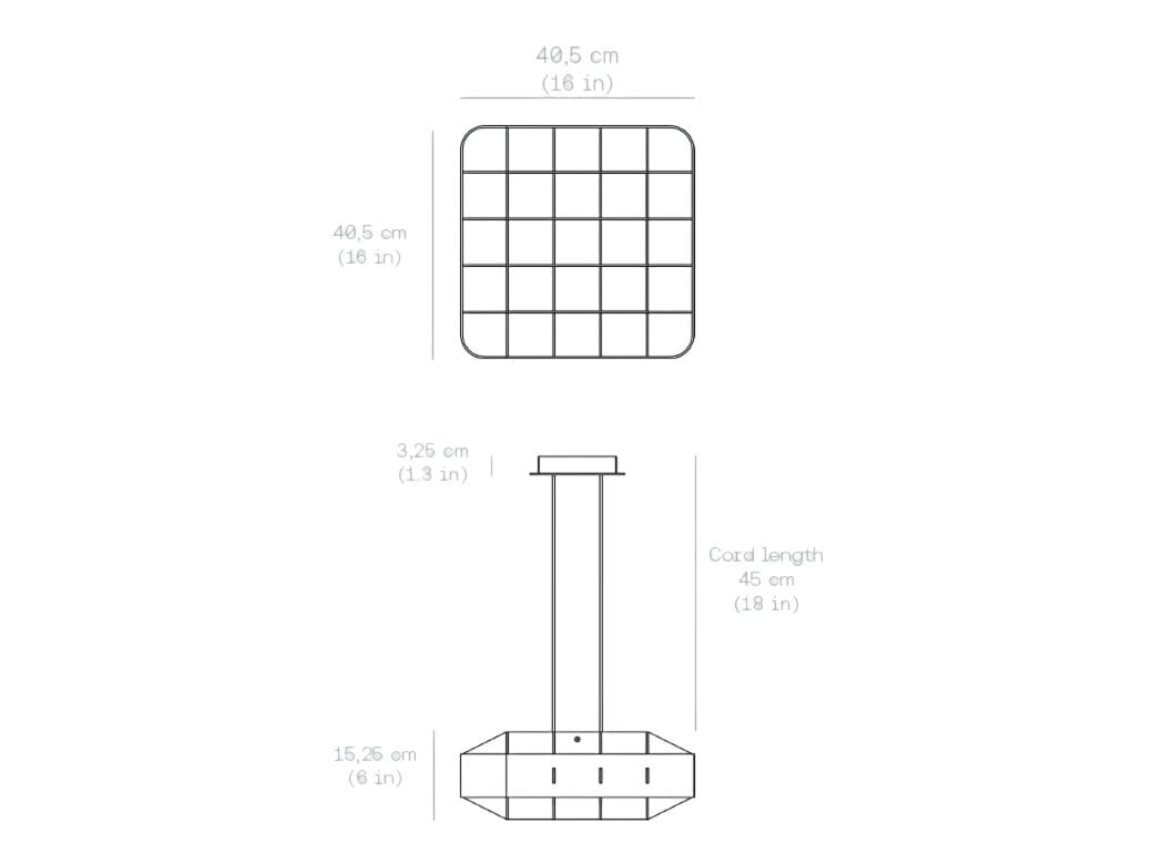 Алюминиевый подвесной светильник Darmes 1979 ARCH-00132235 - Вид №8